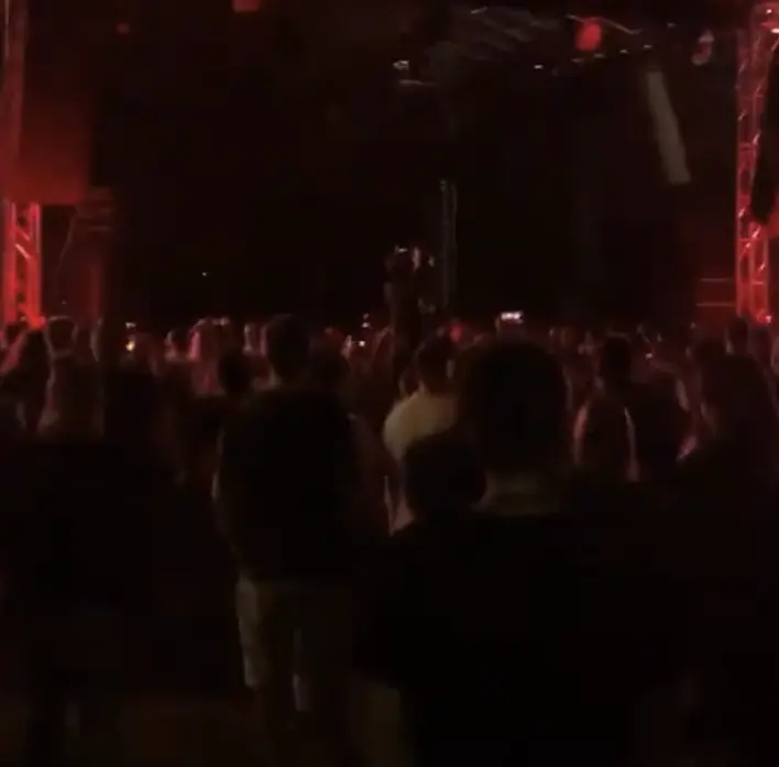 Tour van on the road